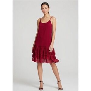 Womens Lace Slip Dress Sweet Summer Mini Dress with Adjustable  NEW XL